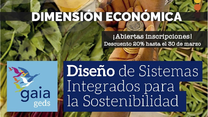 Lee más sobre el artículo Abiertas las inscripciones para la dimensión económica del curso ‘Diseño de Sistemas Integrados para la Sostenibilidad’