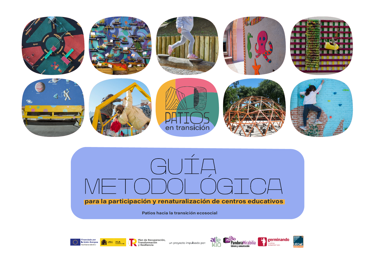 Portada Guía Patios En Transición Horizontal