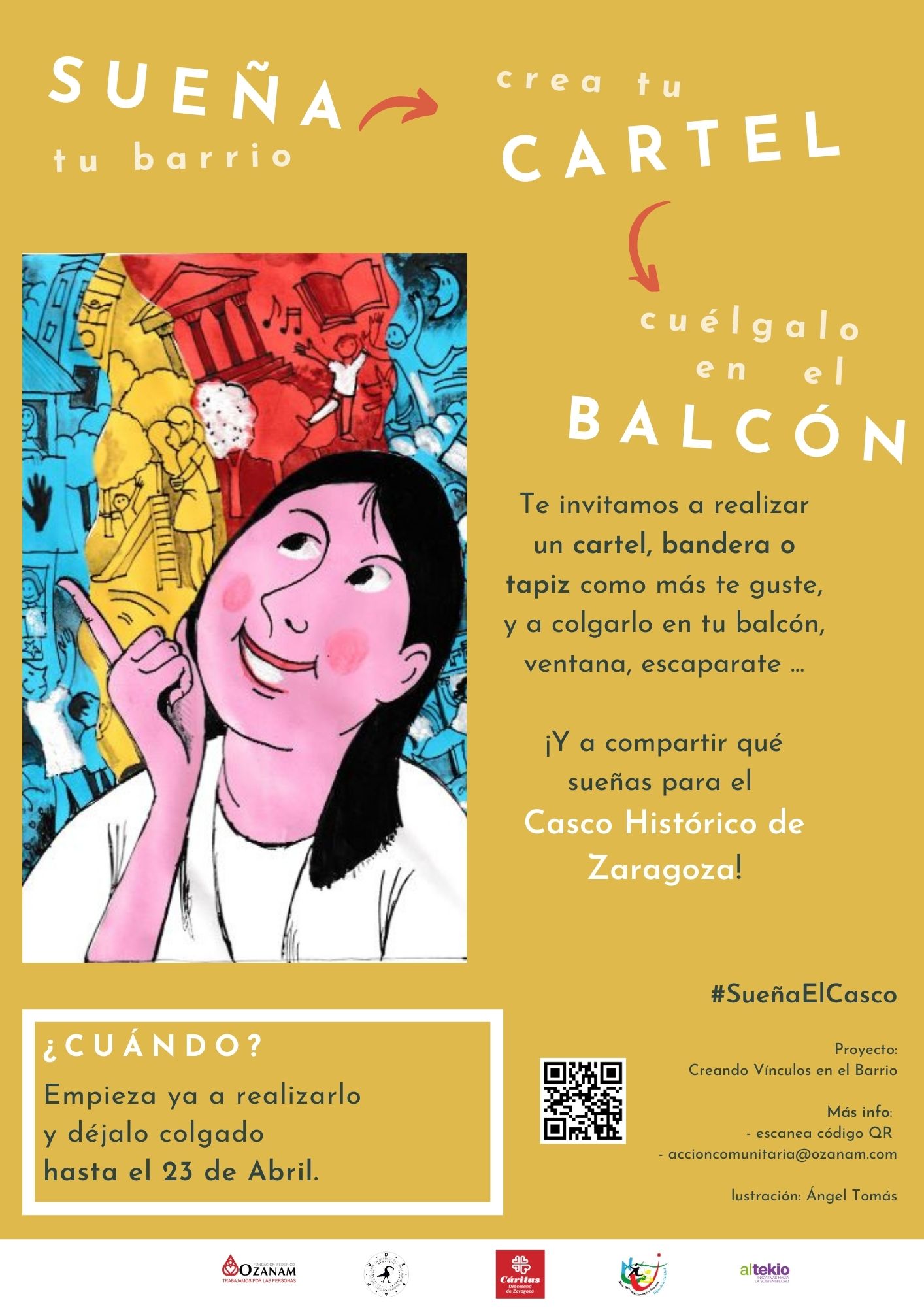 Lee más sobre el artículo Una ocasión especial para compartir tus sueños para el Casco Histórico de Zaragoza. #SueñaElCasco